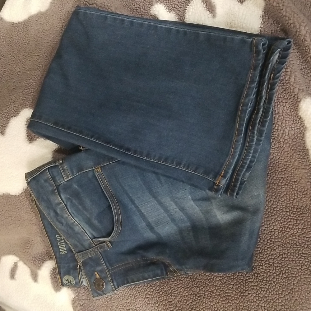 Bootcut soft denim jeans